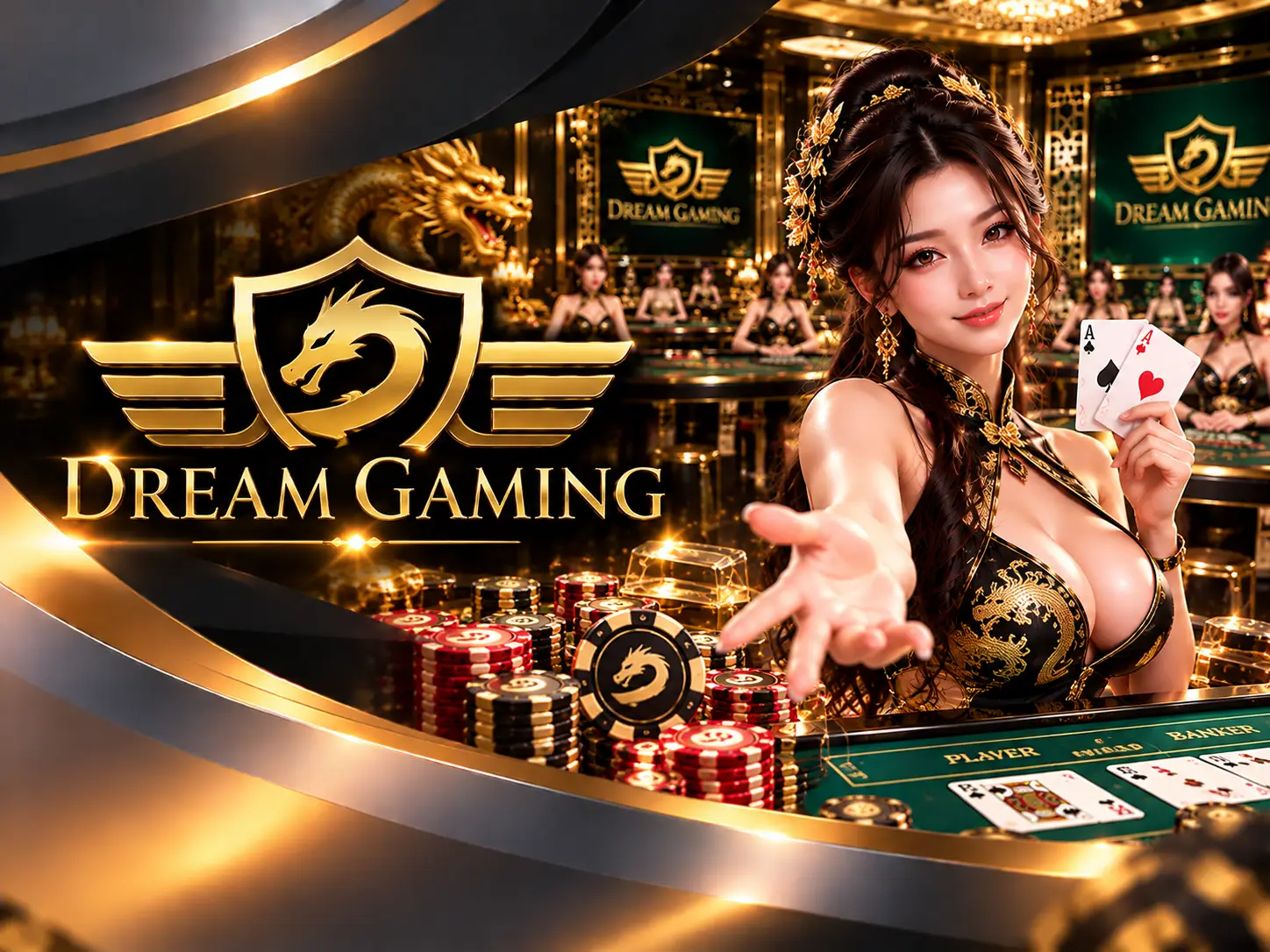 โลโก้ Dream Gaming