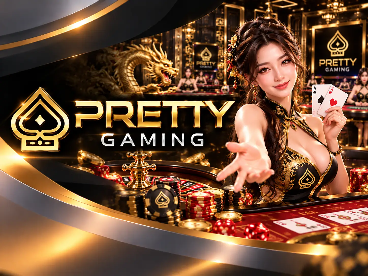 โลโก้ Pretty Gaming