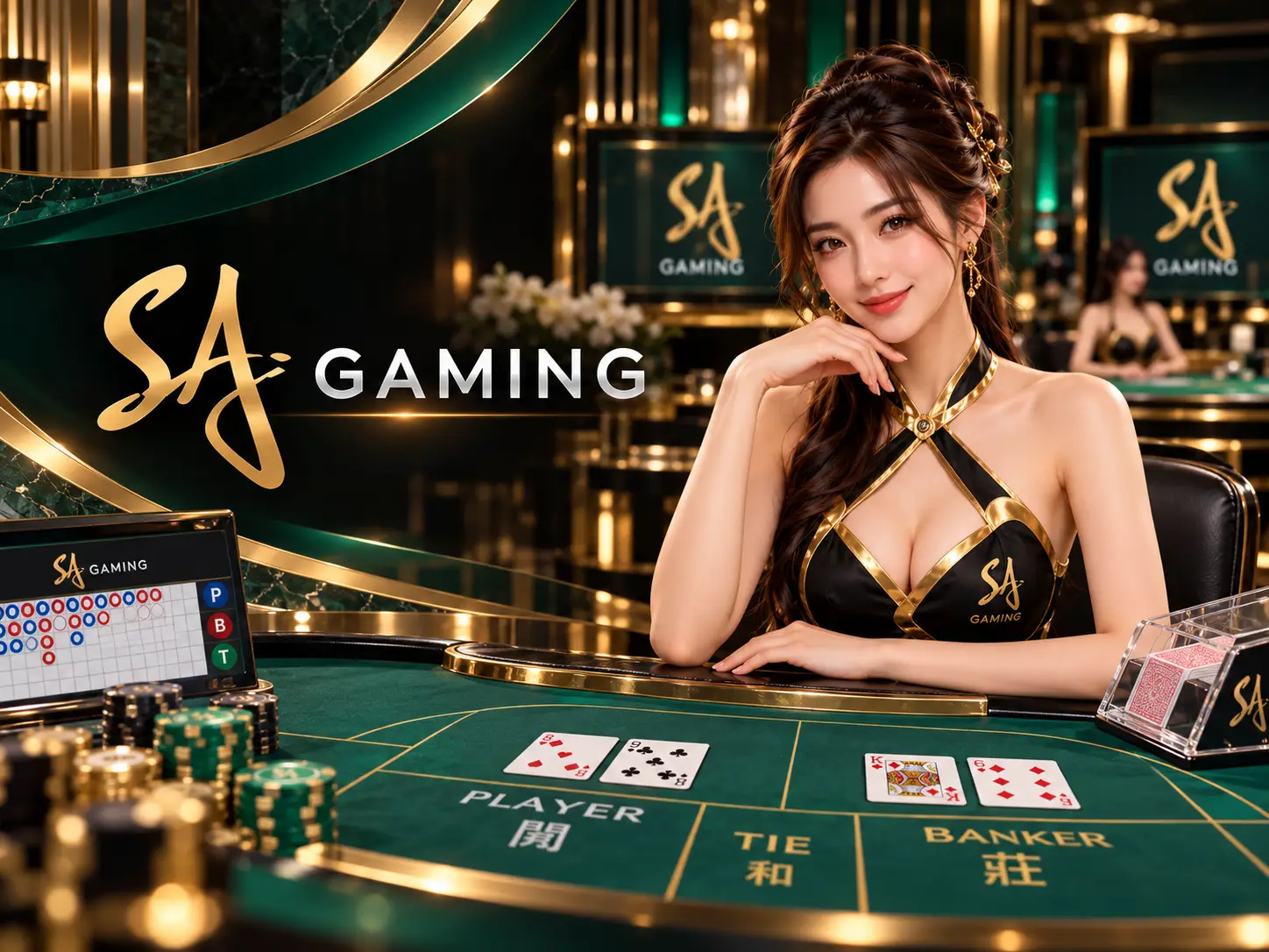 โลโก้ SA Gaming