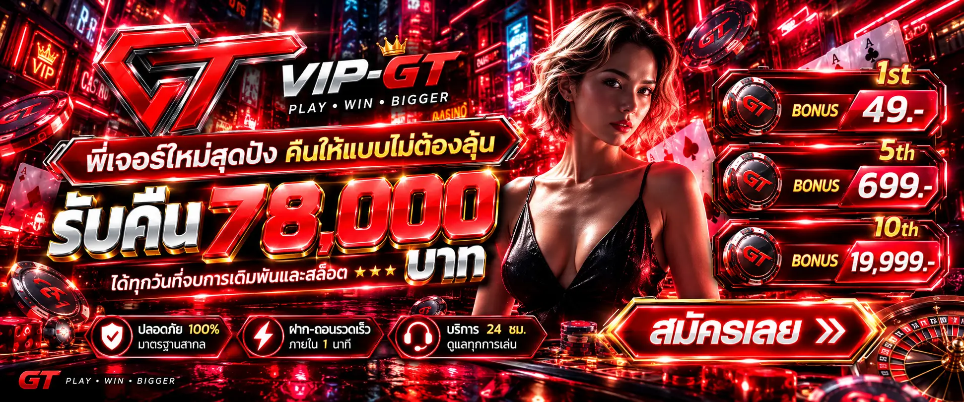 โปรโมชั่น VIP-GT รายการที่ 1