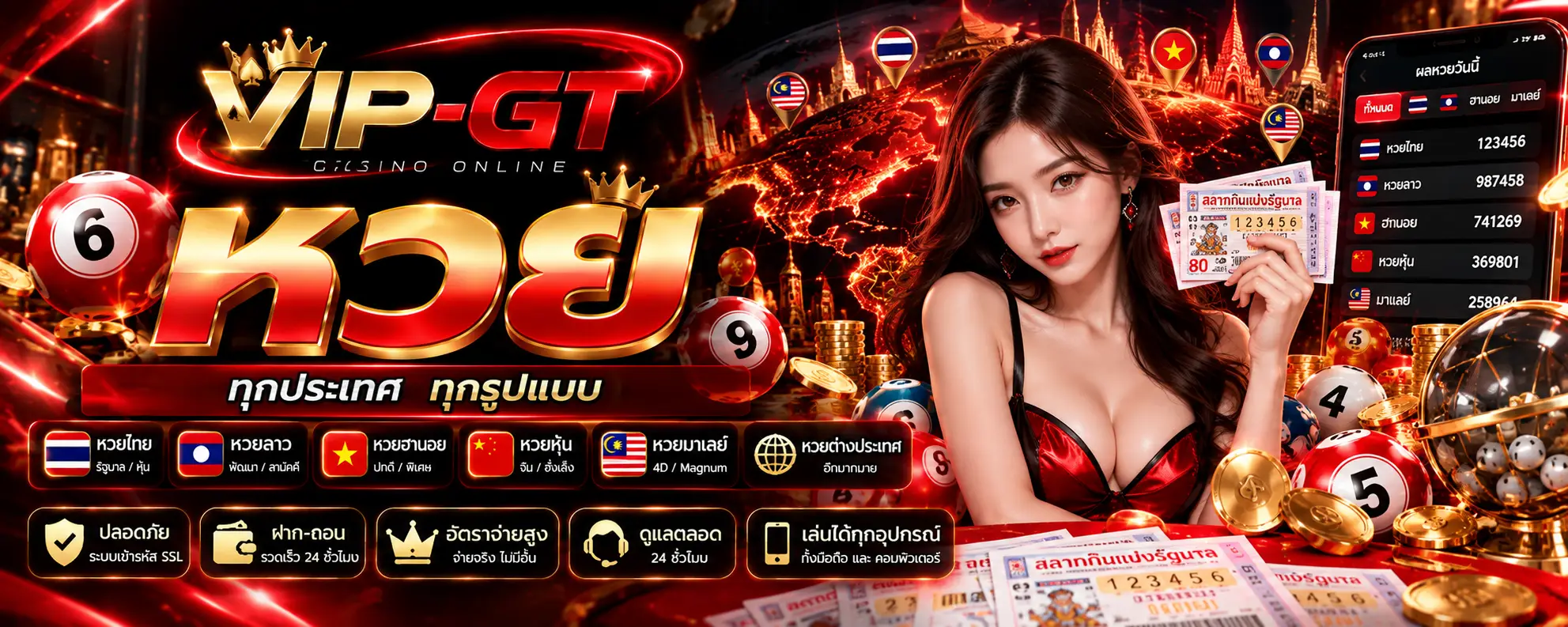 หวย สลากกินแบ่งรัฐบาล และวิธีตรวจผลรางวัล | VIP-GT